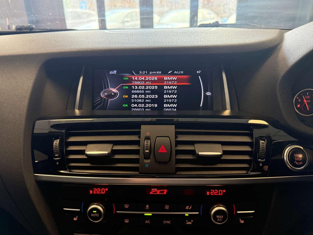 USED 2016 16 BMW X4 2.0 X4 xDrive 20d M Sport Auto 4WD 5dr SH + SAT NAV + LEATHER