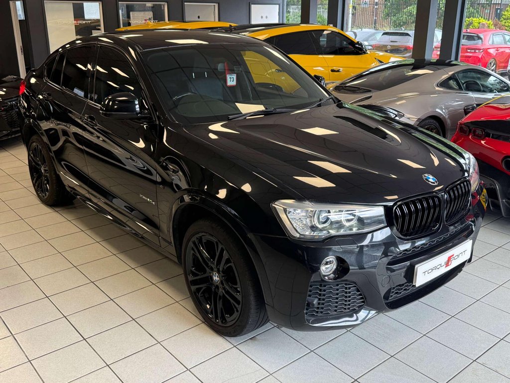 USED 2016 16 BMW X4 2.0 X4 xDrive 20d M Sport Auto 4WD 5dr SH + SAT NAV + LEATHER