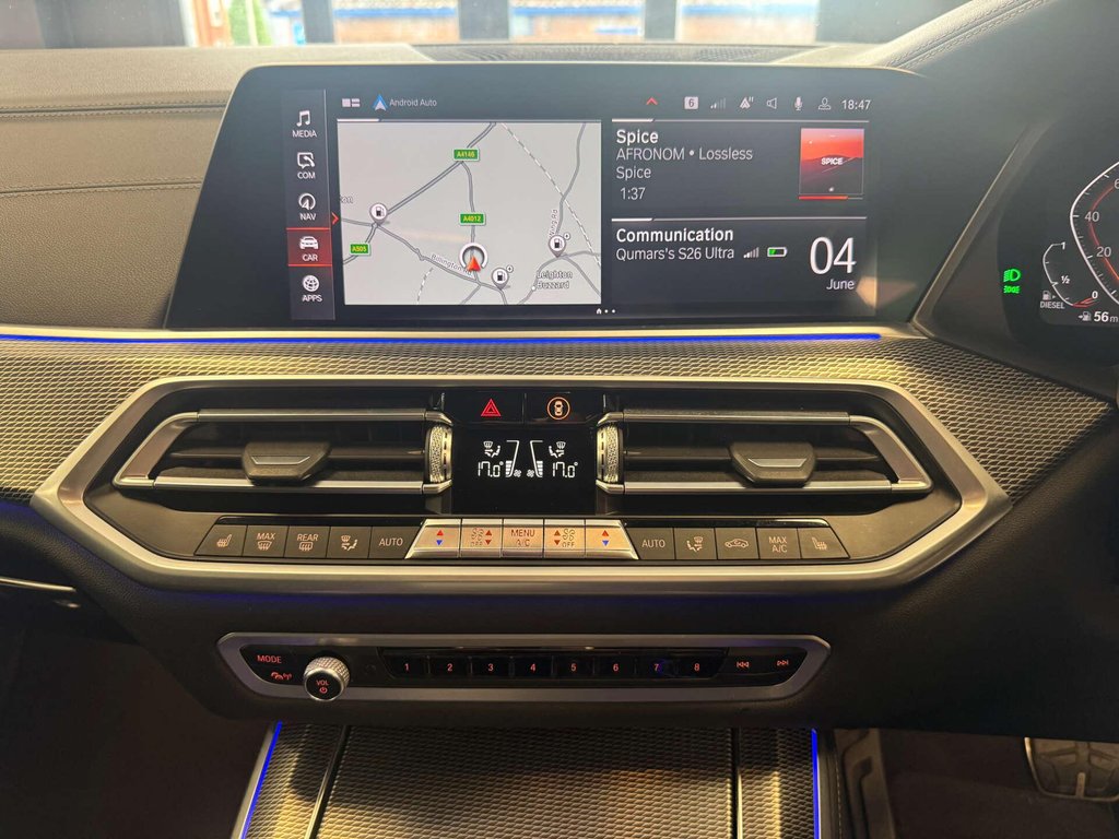 USED 2020 70 BMW X5 3.0 X5 xDrive 30d M Sport MHEV Auto 4WD 5dr SH + HUD + AIR SUSPENSION