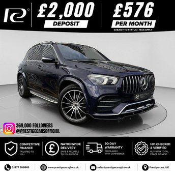 2022 MERCEDES-BENZ GLE 2.9 GLE400d AMG Line (Premium) SUV 5dr Diesel G-Tronic 4MATIC Euro 6 (s/s) (7 Seat) (330 ps) &pound;37990.00