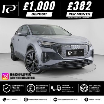 2023 AUDI Q4 E-TRON 35 Sport Sportback 5dr Electric Auto 55kWh (170 ps) &pound;22490.00