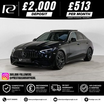 2023 MERCEDES-BENZ C-CLASS 2.0 C300dh MHEV AMG Line (Premium Plus) Saloon 4dr Diesel Hybrid G-Tronic+ Euro 6 (s/s) (285 ps) &pound;32990.00