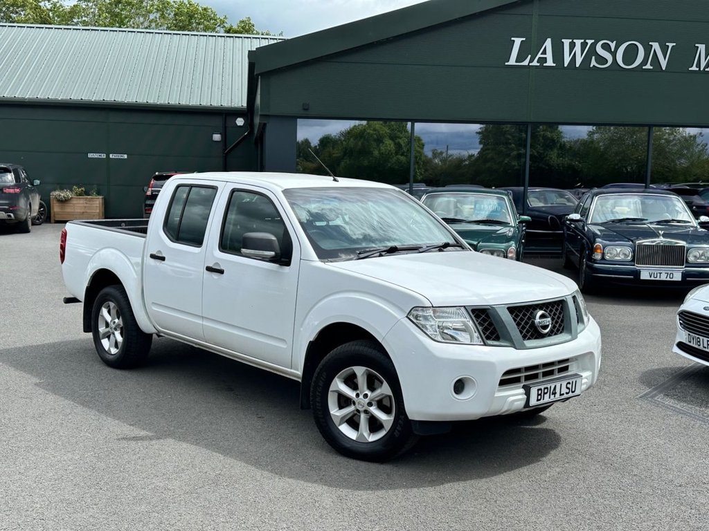 USED 2014 14 NISSAN NAVARA 2.5 dCi Visia Pickup Double Cab 4dr Diesel Manual 4WD Euro 5 (144 ps) 