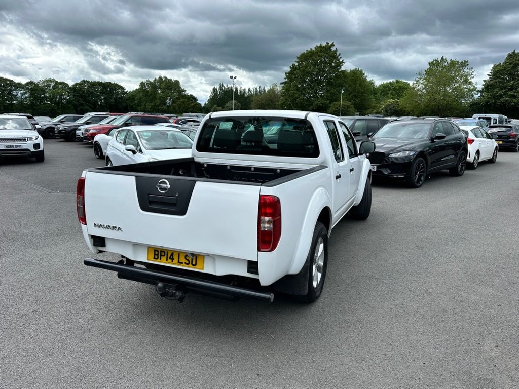 USED 2014 14 NISSAN NAVARA 2.5 dCi Visia Pickup Double Cab 4dr Diesel Manual 4WD Euro 5 (144 ps) 