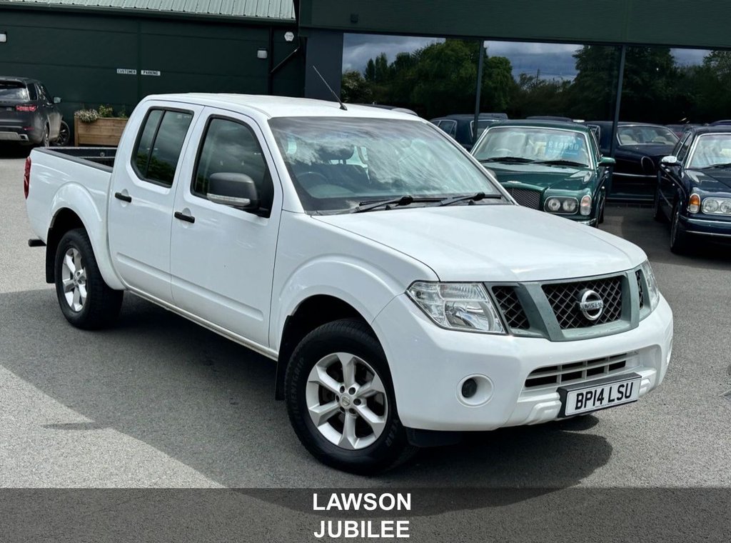 USED 2014 14 NISSAN NAVARA 2.5 dCi Visia Pickup Double Cab 4dr Diesel Manual 4WD Euro 5 (144 ps) 