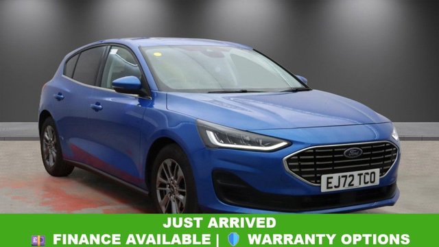 2022 72 FORD FOCUS 1.0T EcoBoost Titanium Style Hatchback 5dr Petrol Manual Euro 6 (s/s) (125 ps) 