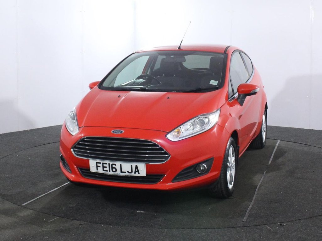 USED 2016 16 FORD FIESTA 1.0T EcoBoost Zetec Hatchback 3dr Petrol Manual Euro 6 (s/s) (100 ps) 