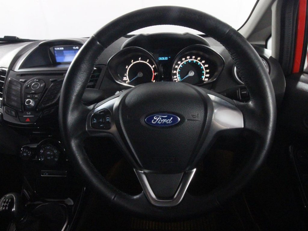 USED 2016 16 FORD FIESTA 1.0T EcoBoost Zetec Hatchback 3dr Petrol Manual Euro 6 (s/s) (100 ps) 