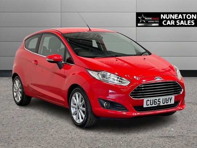 2015 65 FORD FIESTA 1.0T EcoBoost Titanium Hatchback 3dr Petrol Powershift Euro 6 (100 ps) GREAT SERVICE HISTORY - LOW MILES
