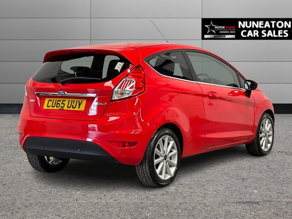 USED 2015 65 FORD FIESTA 1.0T EcoBoost Titanium Hatchback 3dr Petrol Powershift Euro 6 (100 ps) GREAT SERVICE HISTORY - LOW MILES