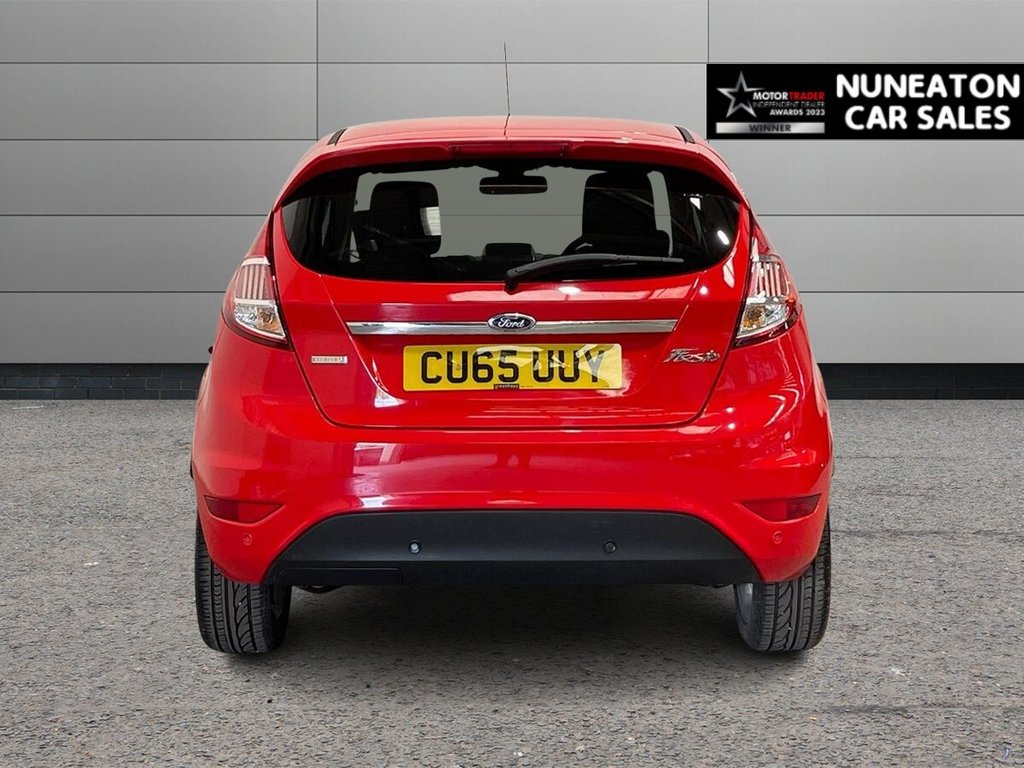USED 2015 65 FORD FIESTA 1.0T EcoBoost Titanium Hatchback 3dr Petrol Powershift Euro 6 (100 ps) GREAT SERVICE HISTORY - LOW MILES