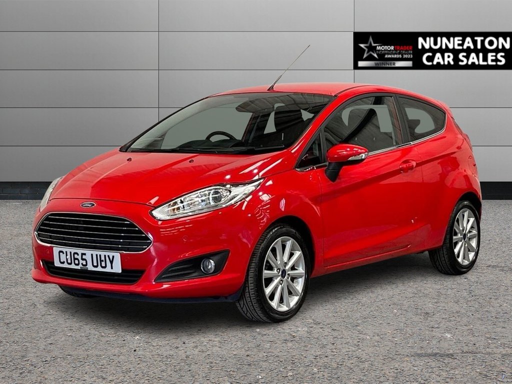 USED 2015 65 FORD FIESTA 1.0T EcoBoost Titanium Hatchback 3dr Petrol Powershift Euro 6 (100 ps) GREAT SERVICE HISTORY - LOW MILES