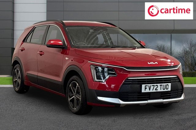 View our Kia Niro 1.6h GDi 2 SUV 5dr Petrol Hybrid DCT Euro 6 (s/s) (139 bhp) Reverse Camera, Rear Parking Sensors, Android Auto / Apple CarPlay, Touchscreen, 16In Alloys