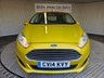 USED 2014 14 FORD FIESTA 1.25 Zetec Hatchback 5dr Petrol Manual Euro 5 (82 ps) 