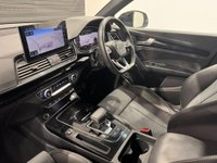 USED 2024 24 AUDI Q5 2.0 TDI 40 Black Edition S Tronic quattro Euro 6 (s/s) 5dr Floret Silver Metallic Paint
