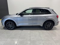 USED 2024 24 AUDI Q5 2.0 TDI 40 Black Edition S Tronic quattro Euro 6 (s/s) 5dr Floret Silver Metallic Paint