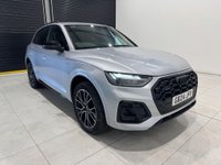 USED 2024 24 AUDI Q5 2.0 TDI 40 Black Edition S Tronic quattro Euro 6 (s/s) 5dr Floret Silver Metallic Paint