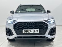 USED 2024 24 AUDI Q5 2.0 TDI 40 Black Edition S Tronic quattro Euro 6 (s/s) 5dr Floret Silver Metallic Paint