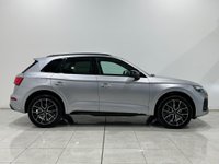 USED 2024 24 AUDI Q5 2.0 TDI 40 Black Edition S Tronic quattro Euro 6 (s/s) 5dr Floret Silver Metallic Paint