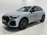 USED 2024 24 AUDI Q5 2.0 TDI 40 Black Edition S Tronic quattro Euro 6 (s/s) 5dr Floret Silver Metallic Paint