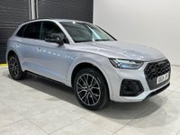 USED 2024 24 AUDI Q5 2.0 TDI 40 Black Edition S Tronic quattro Euro 6 (s/s) 5dr Floret Silver Metallic Paint