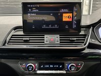 USED 2024 24 AUDI Q5 2.0 TDI 40 Black Edition S Tronic quattro Euro 6 (s/s) 5dr Floret Silver Metallic Paint