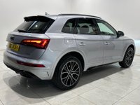 USED 2024 24 AUDI Q5 2.0 TDI 40 Black Edition S Tronic quattro Euro 6 (s/s) 5dr Floret Silver Metallic Paint