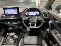 USED 2024 24 AUDI Q5 2.0 TDI 40 Black Edition S Tronic quattro Euro 6 (s/s) 5dr Floret Silver Metallic Paint