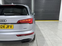USED 2024 24 AUDI Q5 2.0 TDI 40 Black Edition S Tronic quattro Euro 6 (s/s) 5dr Floret Silver Metallic Paint