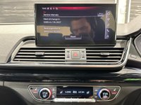 USED 2024 24 AUDI Q5 2.0 TDI 40 Black Edition S Tronic quattro Euro 6 (s/s) 5dr Floret Silver Metallic Paint