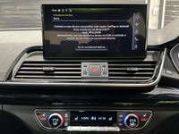 USED 2024 24 AUDI Q5 2.0 TDI 40 Black Edition S Tronic quattro Euro 6 (s/s) 5dr Floret Silver Metallic Paint