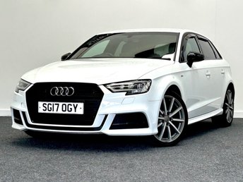 2017 AUDI A3 2.0 TDI Black Edition Sportback 5dr Diesel Manual Euro 6 (s/s) (150 ps) &pound;12490.00