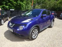 USED 2015 65 NISSAN JUKE 1.5 dCi Tekna SUV 5dr Diesel FOR SALE WITH 12 MONTHS MOT **DELIVERY AVAILABLE WITH 12 MONTHS MOT**