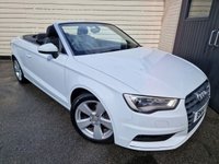 USED 2014 14 AUDI A3 CABRIOLET 1.4 TFSI CoD Sport Convertible 2dr Petrol Manual Euro 6 (s/s) (140 ps) SERVICE HISTORY CAMBELT REPLACEMENT