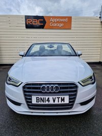 USED 2014 14 AUDI A3 CABRIOLET 1.4 TFSI CoD Sport Convertible 2dr Petrol Manual Euro 6 (s/s) (140 ps) SERVICE HISTORY CAMBELT REPLACEMENT