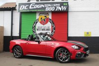 USED 2018 18 ABARTH 124 SPIDER 1.4 MultiAir Convertible 2dr Petrol Manual Euro 6 (170 ps) --COSTA BRAVA 1972--HERITAGE PACK--COLOUR PACK--