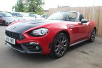 USED 2018 18 ABARTH 124 SPIDER 1.4 MultiAir Convertible 2dr Petrol Manual Euro 6 (170 ps) --COSTA BRAVA 1972--HERITAGE PACK--COLOUR PACK--