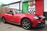 USED 2018 18 ABARTH 124 SPIDER 1.4 MultiAir Convertible 2dr Petrol Manual Euro 6 (170 ps) --COSTA BRAVA 1972--HERITAGE PACK--COLOUR PACK--