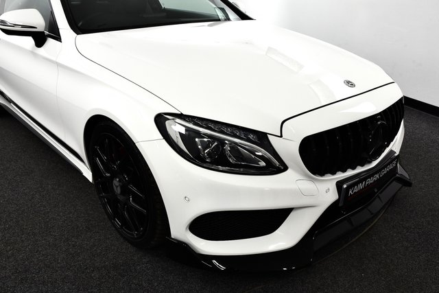 USED 2018 18 MERCEDES-BENZ C-CLASS 2.0 C200 AMG Line Coupe 2dr Petrol G-Tronic+ Euro 6 (s/s) (184 ps) FSH | Aero Pk | 19"s | Stealth