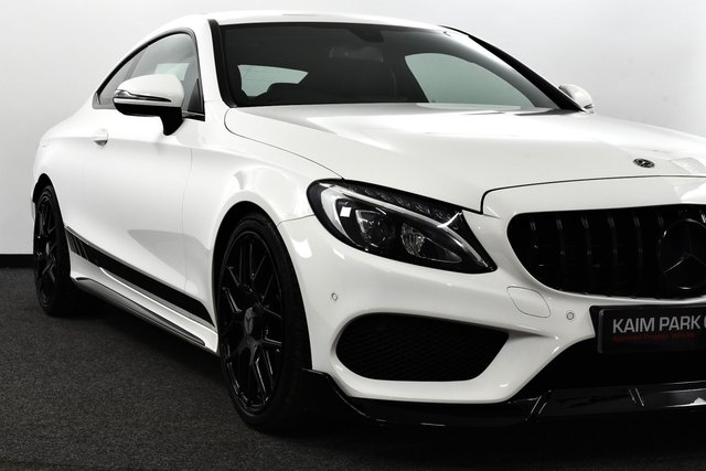 USED 2018 18 MERCEDES-BENZ C-CLASS 2.0 C200 AMG Line Coupe 2dr Petrol G-Tronic+ Euro 6 (s/s) (184 ps) FSH | Aero Pk | 19"s | Stealth