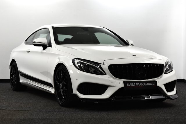 USED 2018 18 MERCEDES-BENZ C-CLASS 2.0 C200 AMG Line Coupe 2dr Petrol G-Tronic+ Euro 6 (s/s) (184 ps) FSH | Aero Pk | 19"s | Stealth