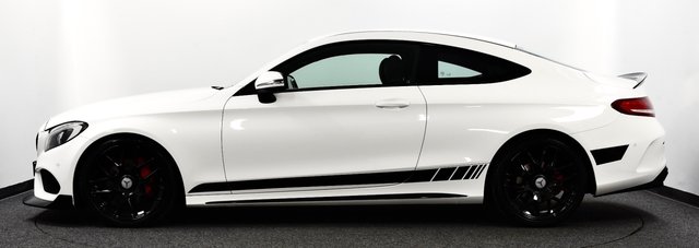 USED 2018 18 MERCEDES-BENZ C-CLASS 2.0 C200 AMG Line Coupe 2dr Petrol G-Tronic+ Euro 6 (s/s) (184 ps) FSH | Aero Pk | 19"s | Stealth