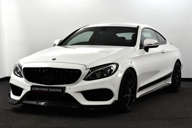 USED 2018 18 MERCEDES-BENZ C-CLASS 2.0 C200 AMG Line Coupe 2dr Petrol G-Tronic+ Euro 6 (s/s) (184 ps) FSH | Aero Pk | 19"s | Stealth