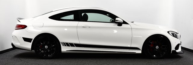 USED 2018 18 MERCEDES-BENZ C-CLASS 2.0 C200 AMG Line Coupe 2dr Petrol G-Tronic+ Euro 6 (s/s) (184 ps) FSH | Aero Pk | 19"s | Stealth