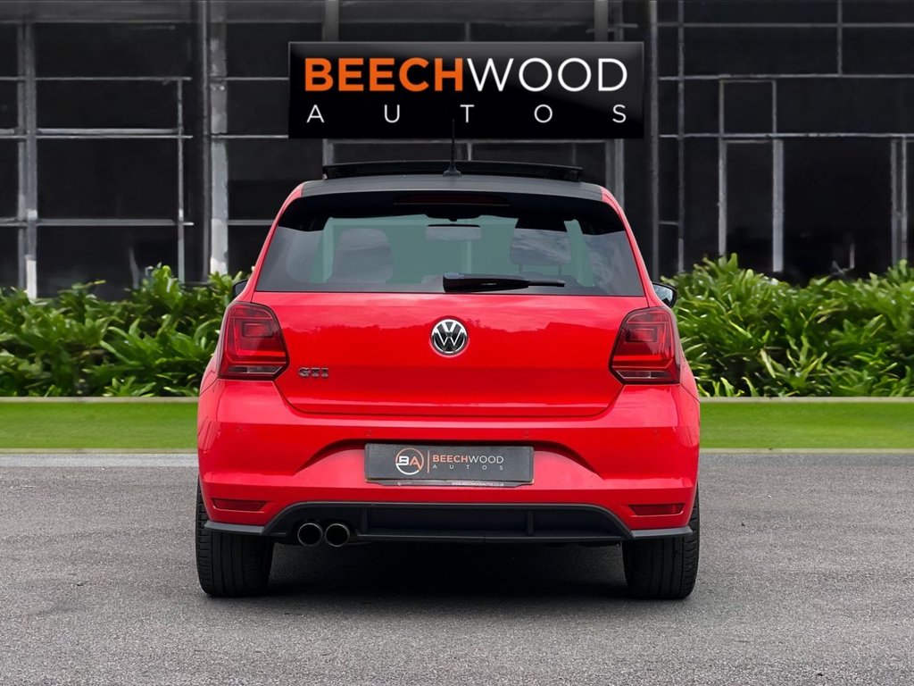 USED 2015 15 VOLKSWAGEN POLO 1.8 TSI BlueMotion Tech GTI Hatchback 5dr Petrol Manual Euro 6 (s/s) (192 ps) *PANORAMIC SUNROOF*