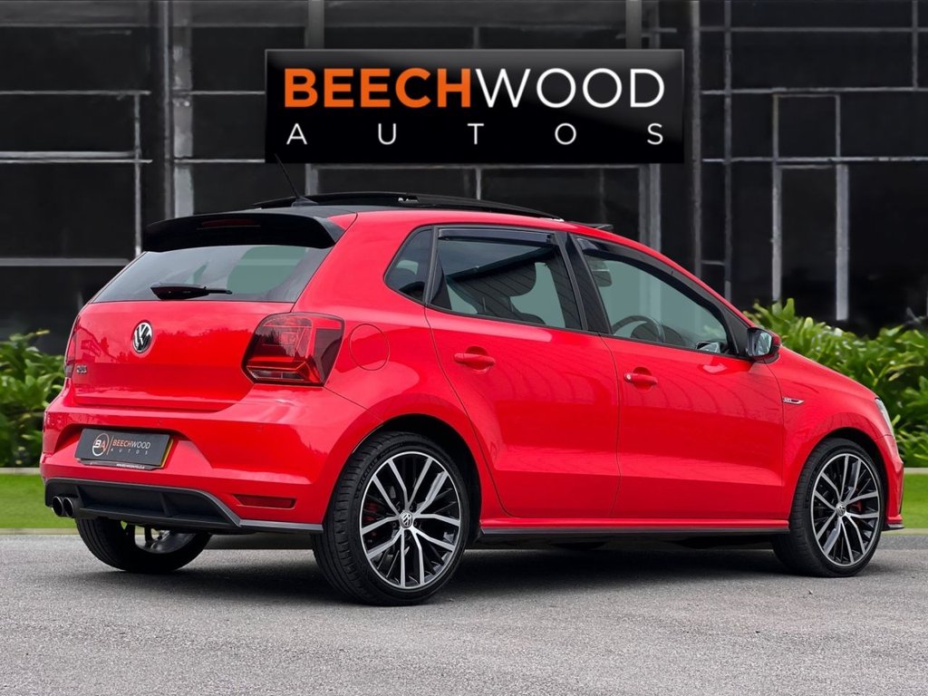 USED 2015 15 VOLKSWAGEN POLO 1.8 TSI BlueMotion Tech GTI Hatchback 5dr Petrol Manual Euro 6 (s/s) (192 ps) *PANORAMIC SUNROOF*