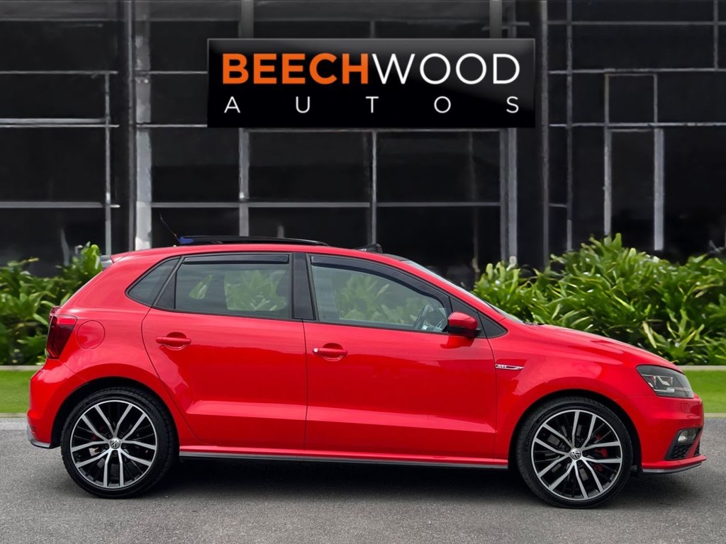 USED 2015 15 VOLKSWAGEN POLO 1.8 TSI BlueMotion Tech GTI Hatchback 5dr Petrol Manual Euro 6 (s/s) (192 ps) *PANORAMIC SUNROOF*