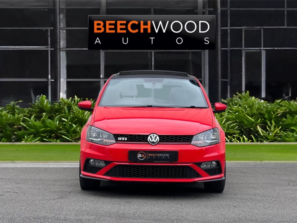 USED 2015 15 VOLKSWAGEN POLO 1.8 TSI BlueMotion Tech GTI Hatchback 5dr Petrol Manual Euro 6 (s/s) (192 ps) *PANORAMIC SUNROOF*