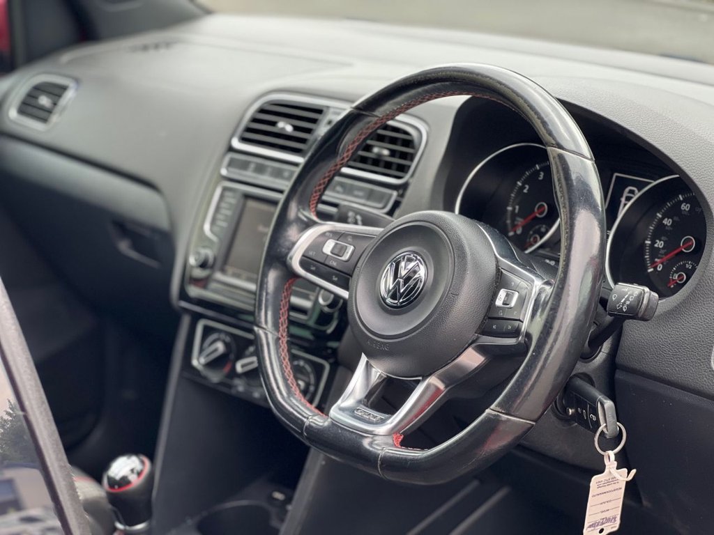 USED 2015 15 VOLKSWAGEN POLO 1.8 TSI BlueMotion Tech GTI Hatchback 5dr Petrol Manual Euro 6 (s/s) (192 ps) *PANORAMIC SUNROOF*