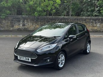 2017 FORD FIESTA 1.25 Zetec Hatchback 5dr Petrol Manual Euro 6 (82 ps) &pound;8899.00